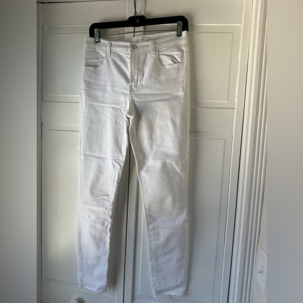 J Brand Women's White Skinny Jeans
